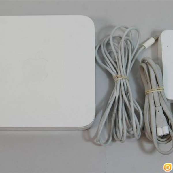 Apple 二手 AirPort Extreme 802.11n Wi-Fi Router A1143 (2th Gen) X 2 sets