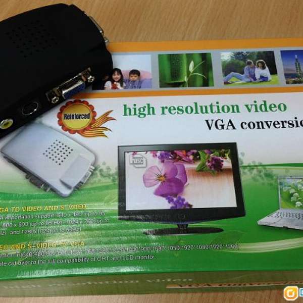 全新 High Resolution Video VGA Conversion