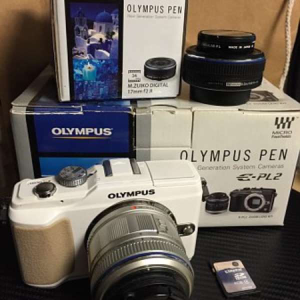 OLYMPUS EPL-2+Kit Len+17mm f2.8 Len(不散賣)