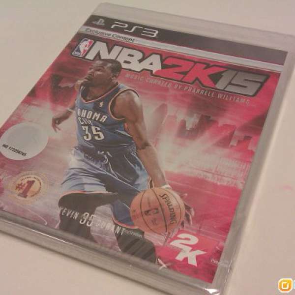 PS3: NBA 2K15 一隻 $218 未開封 全新