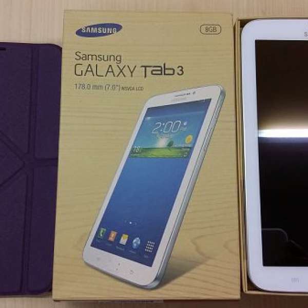[全城最平] 95%New Samsung Galaxy Tab 3 7" (3G版) T211 白色