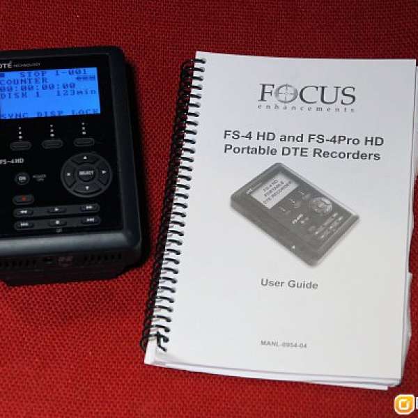 100% Work FS-4 HD Portable DTE Recorders