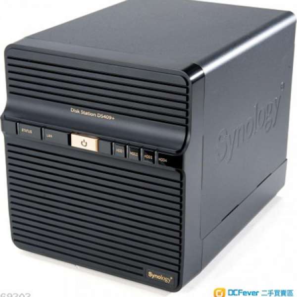 Synology NAS DS409+ (4 Bay) included 1TB WD Harddisk x4 (Total 4TB)