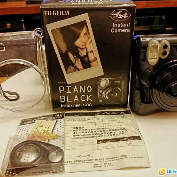 Fujifilm instax mini 50s Piano Black
