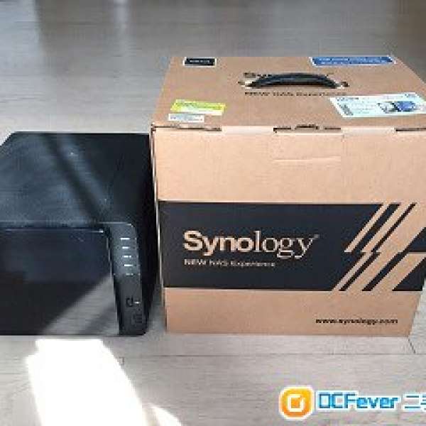 Synology NAS DS414 with 2 4TB HD