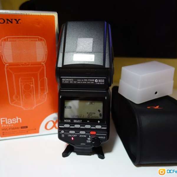 Sony Flash HVL-F56AM 閃光燈 for A-mount Alpha
