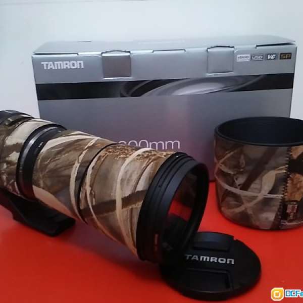 Tamron 150-600 VC Nikon 連炮衣及Filter