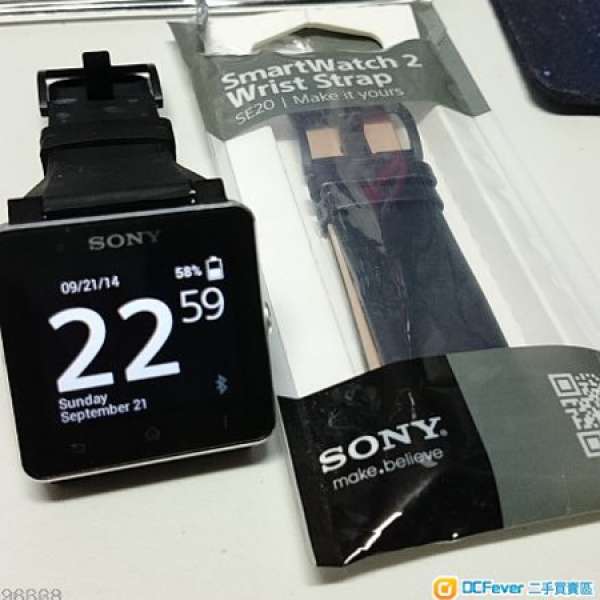 Smart SmartWatch 2 SW2 (膠錶帶 + 皮錶帶) 行貨 保到APR15