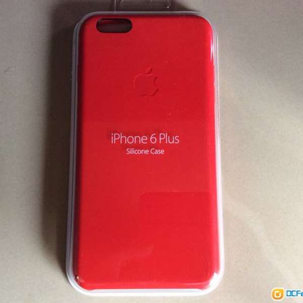 Apple iPhone 6 Plus 原廠膠套 (紅色)