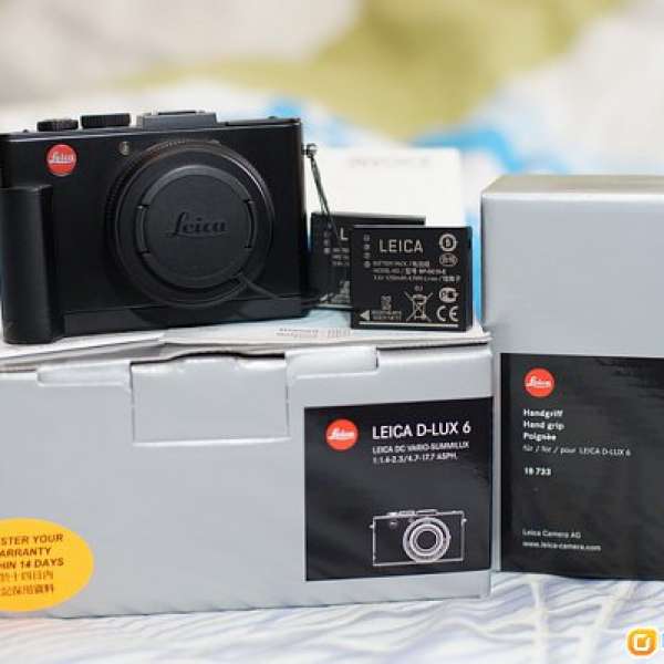 超新興華行貨 Leica D-Lux 6 包手柄及兩粒原廠電 (有保養)