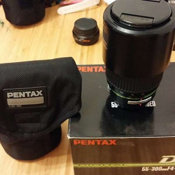 SMC Pentax-DA 55-300mm F4-5.8 ED not Canon Fuji Nikon Olympus