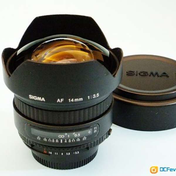 SIGMA AF 14 / 3.5 Super wide for Nikon