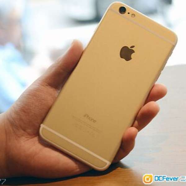 99.9%新大金 iphone 6 plus 5.5 16GB，已貼玻璃貼$208，其他配件全新;