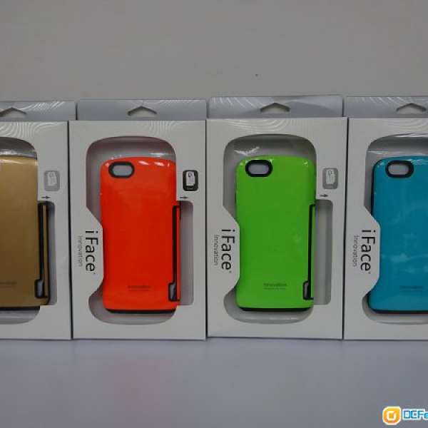 全新 iPhone 6 4.7" & iPhone 6+ 5.5" iFace 五代可插卡防撞保護套