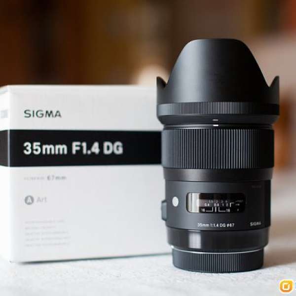 Sigma 35mm f/1.4 DG HSM Art (Nikon,99%新)