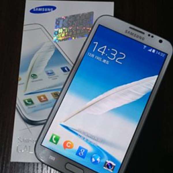 Samsung Galaxy Note 2 N7100 行貨 (白色)
