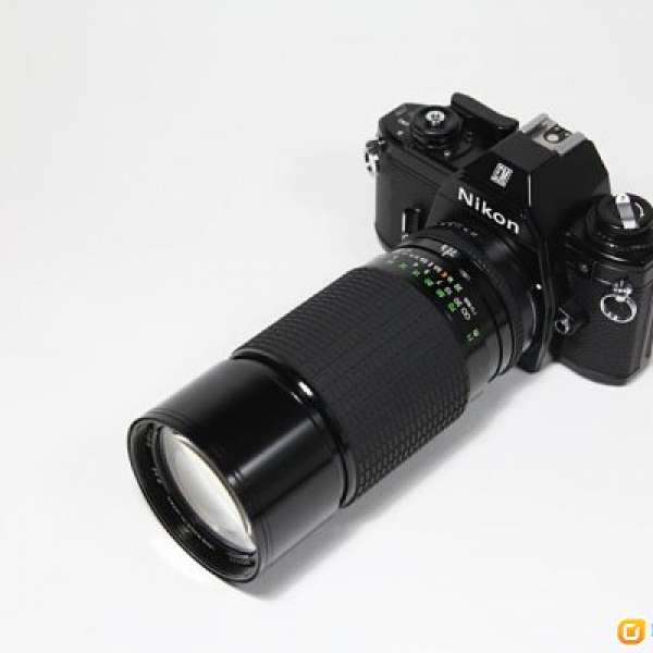 Nikon EM & Sigma 70-250mm