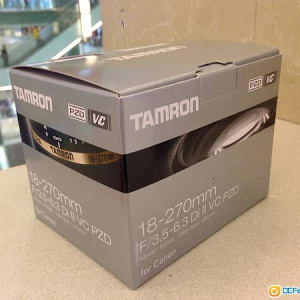 Tamron 18-270mm F/3.5-6.3 Di II VC PZD