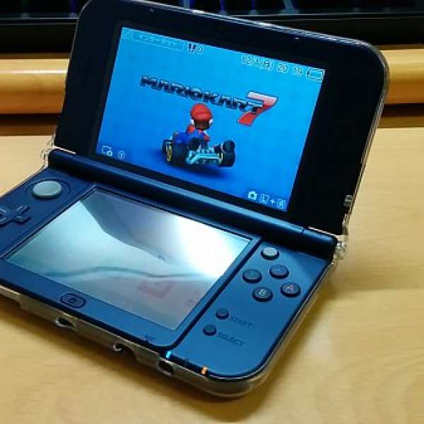 99%新new 3ds藍色fullset連Mario Kart 7