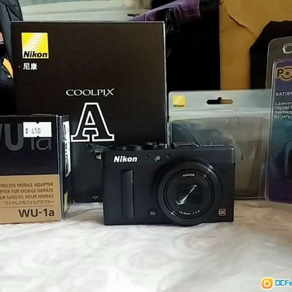 99.99% New Nikon Coolpix A Black