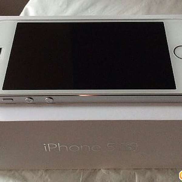 99.9%近乎全新 Iphone 5s 白色 64gb Fullboxset