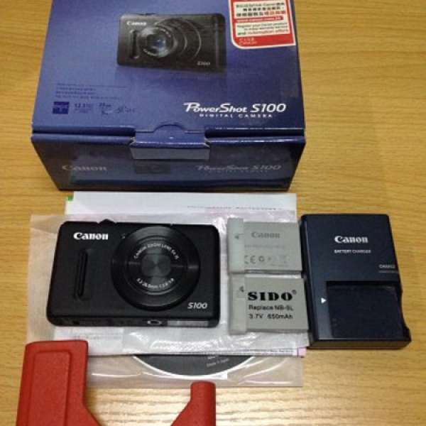 Canon PowerShot S100 full set & J.B. Case