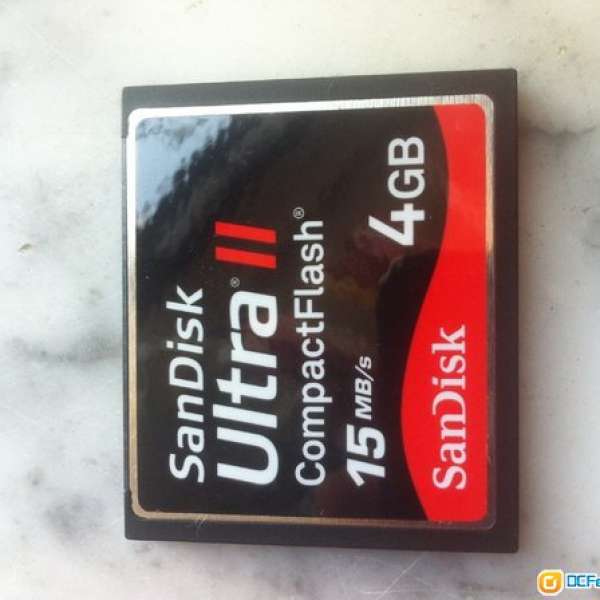 SanDisk Ultra II CompactFlash 4GB