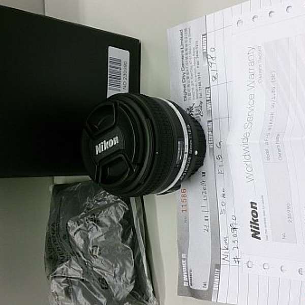 Nikon AF-S 50mm f1.8G (Df 拆kit) 行貨有保