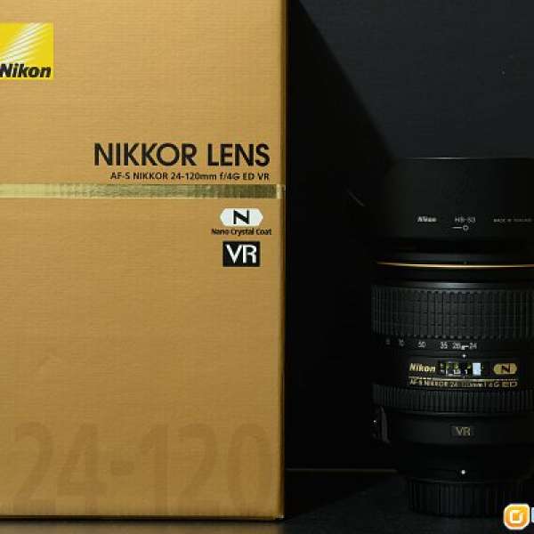 Nikon af-s 24-120mm  f/4G ED VR