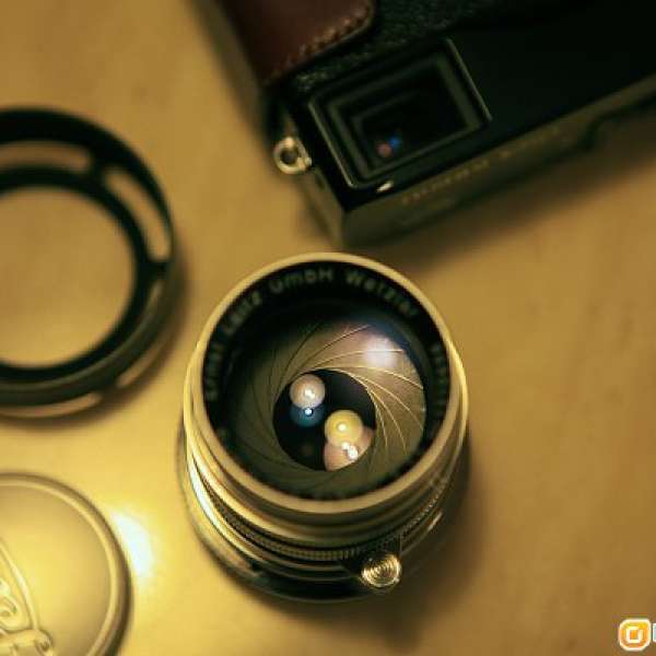 Leica Summarit 50/1.5 L39 連fuji轉接 + filter，適用xt1 a7 xe2 nex等無反