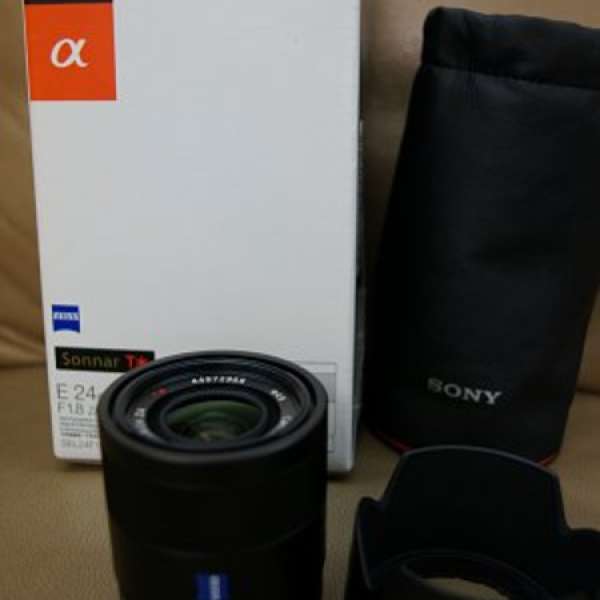 Sony Carl Zeiss Sonnar T* E 24mm f/1.8 ZA for NEX A6000 5T 5R 5N
