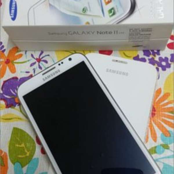白色Samsung Note2 LTE N7105 行貨
