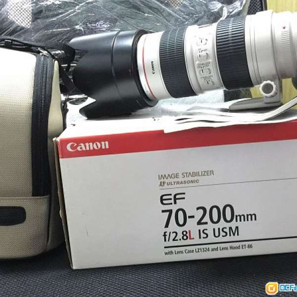 Canon EF 70-200mm F/ 2.8 IS 行貨 95% 新