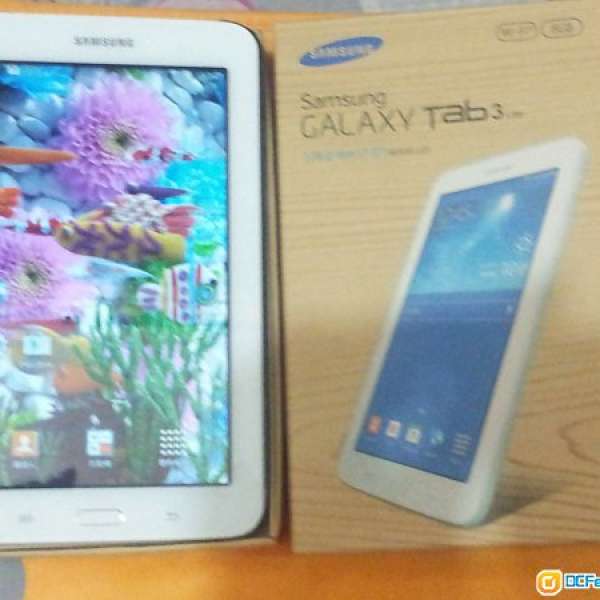 出售 98%新Samsung Galaxy Tab 3 Lite 8G wifi 白色有保養