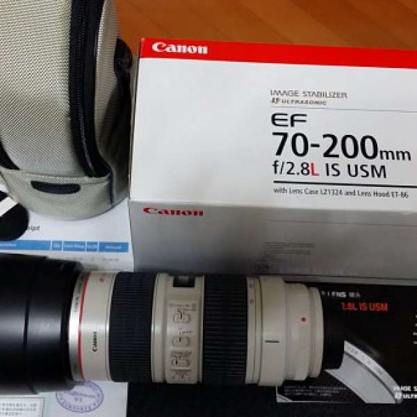 97% 極新行貨 Canon EF 70-200mm f/2.8 L IS USM 小白