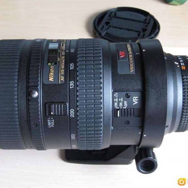 95% new Nikon 80-400 f4.5-5.6 VR len (old version)