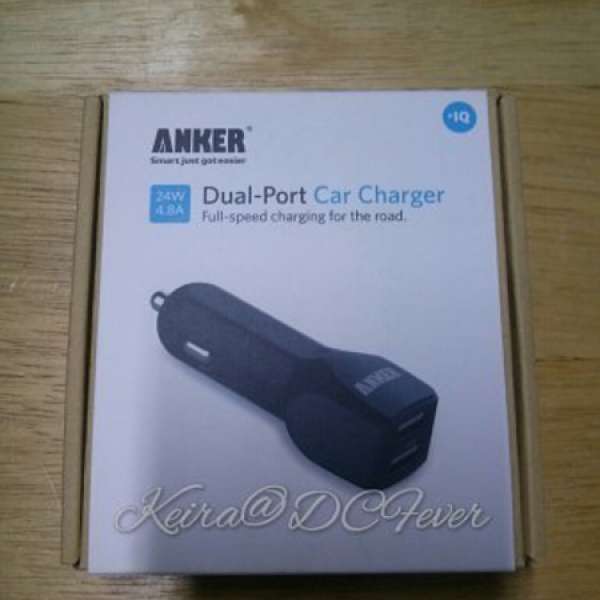 全新《ANKER》車充 (非雜牌 快充 car charger!)