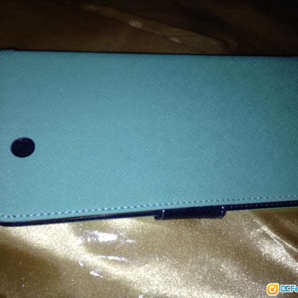 Sony Xperia Z Ultra 用XL39H 鋁Bumper 紫色 皮套 藍色