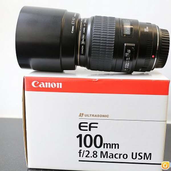 Canon EF 100mm f2.8 USM Macro