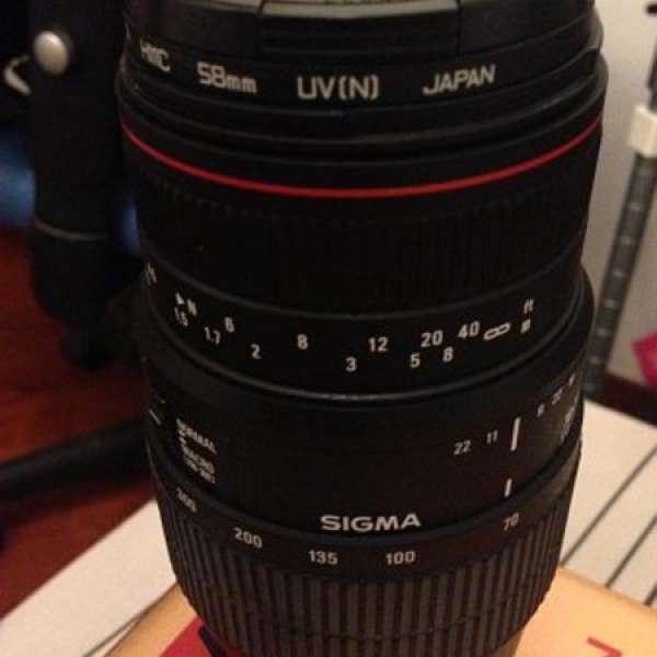 Sigma 70-300mm F4-5.6 II APO Macro Super (Canon Mount)