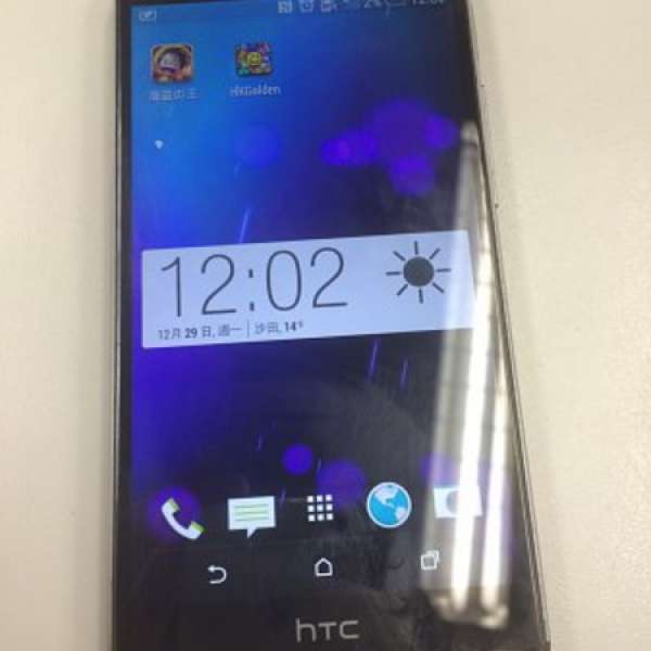 90%NEW 銀色HTC ONE M8