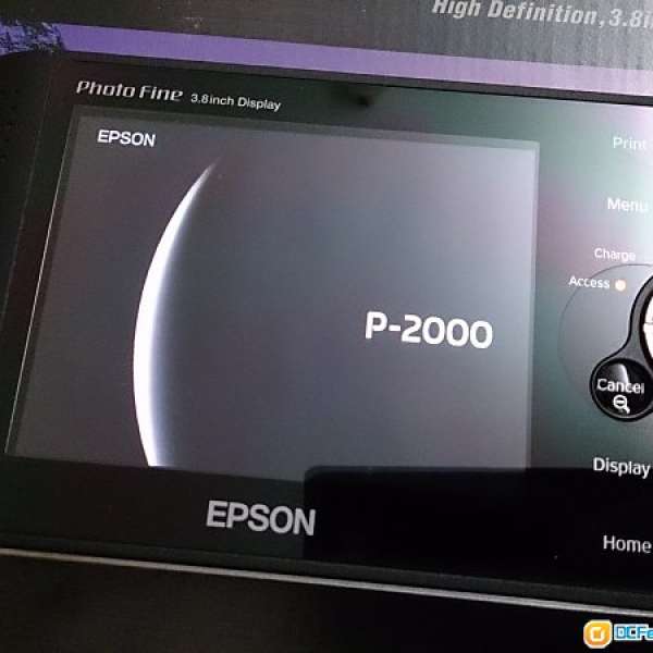 Epson P-2000 Multimedia Storage Viewer 40GB CF SD RAW Support