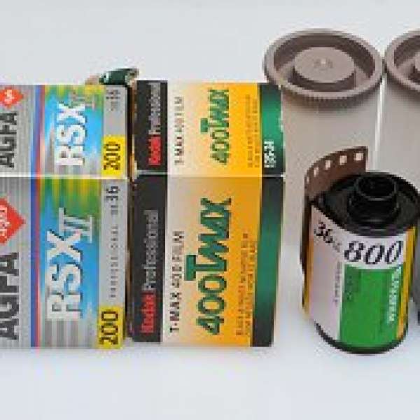 Fuji Kodak 過期菲林 7筒負片 2筒正片 合LOMO用家ISO 100,200,400,800PRESS ,1600,...