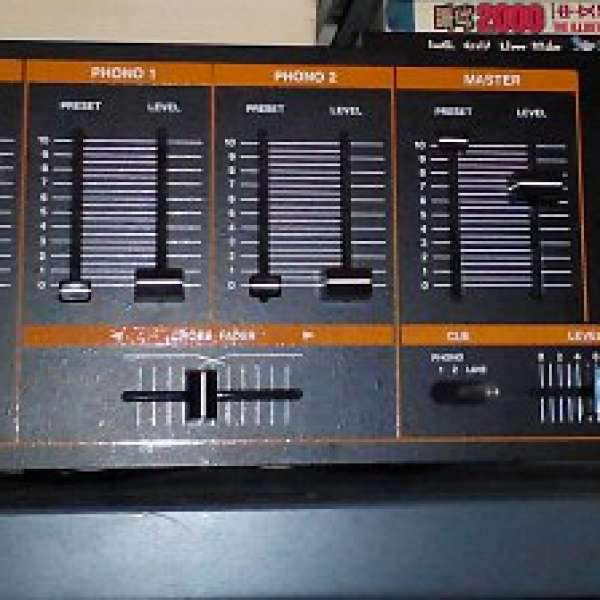 日本著名經典Vestax DSM-390p 專業Disco鑑聽立體聲混音擴音機