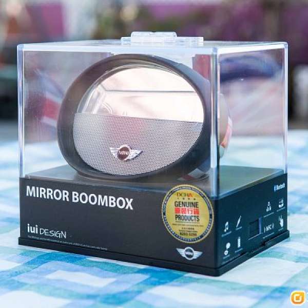 IUI Mini Cooper Mirror Boombox NFC Speaker PF320 (100% New)