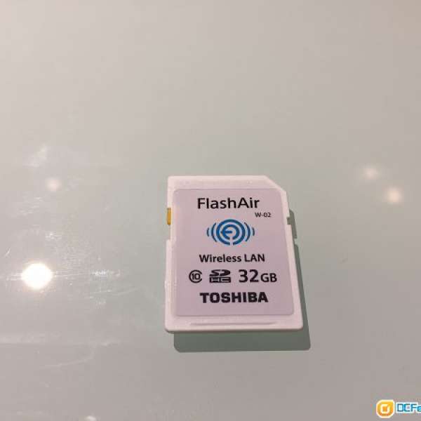 Toshiba Flashair Class 10 WIFI 32GB SD card