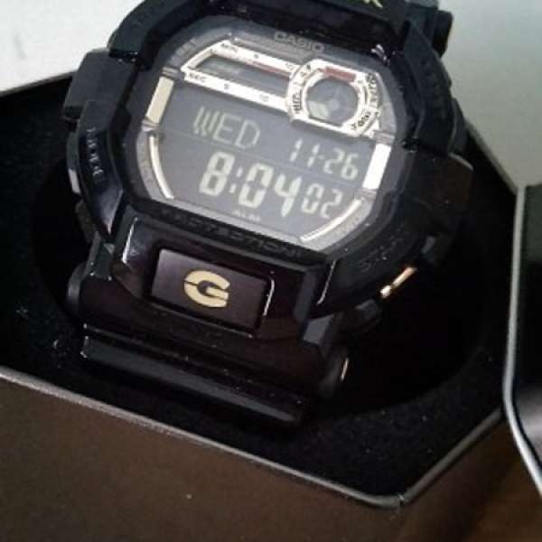 G-Shock GD-350BR-1 (黑金), 98% New, 100% Work