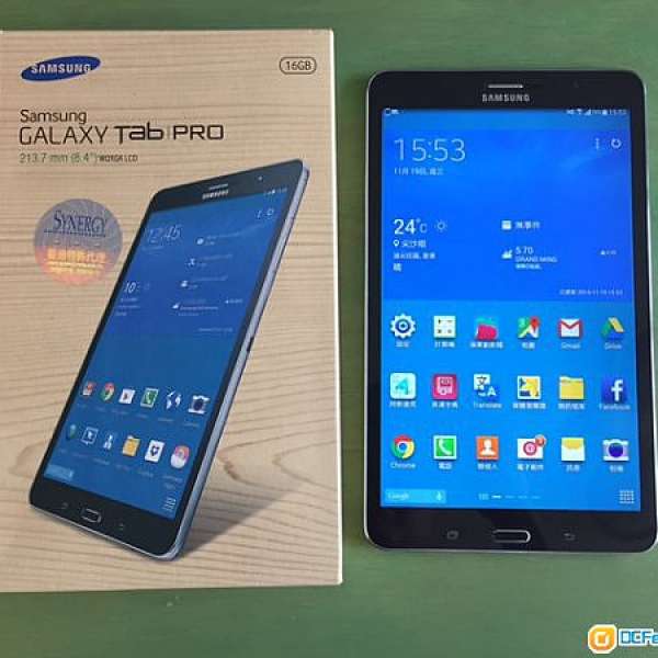 行貨黑色Samsung GALAXY Tab PRO 8.4 4G LTE SM-T325