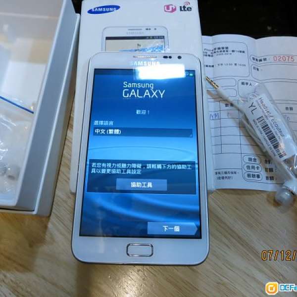 100% work Samsung galaxy note 1 Lte (韓版) 32GB  2GB Ram