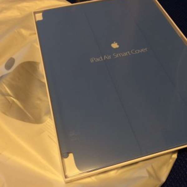 (敗家仔放）99%new 100%real iPad air smart cover（藍色）適合完美主意者